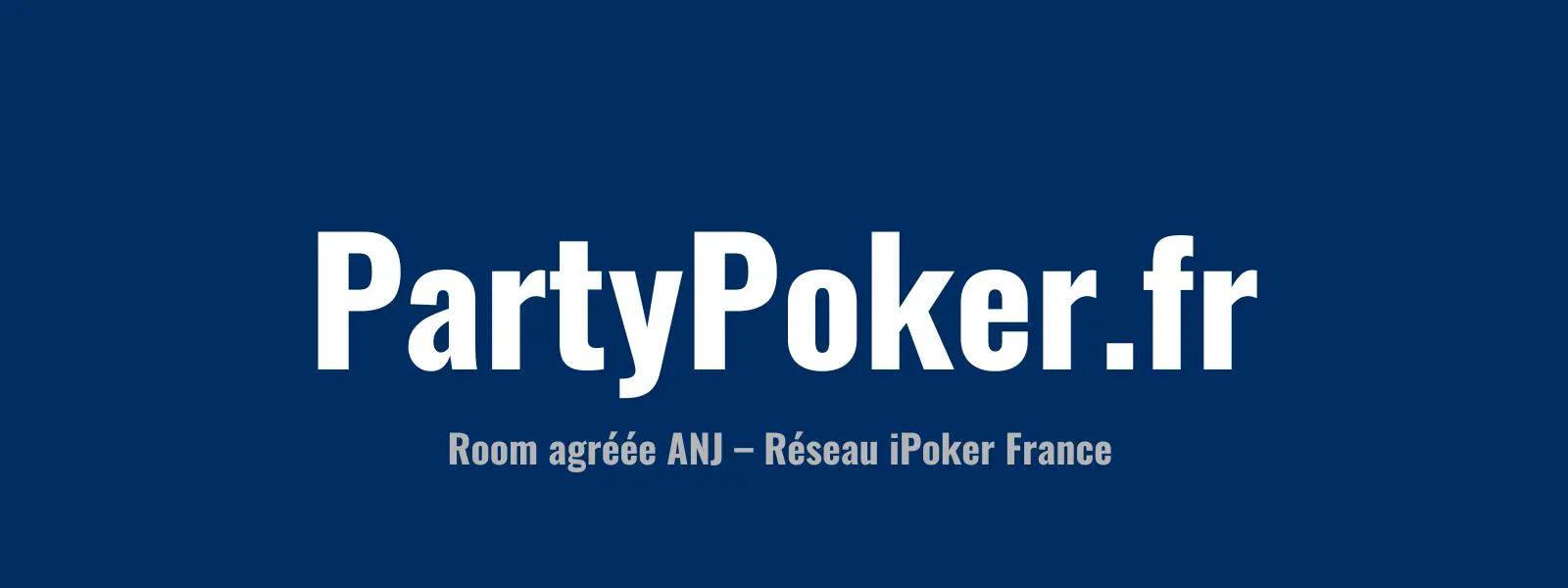 PartyPoker.fr - Réseau iPoker & Spins