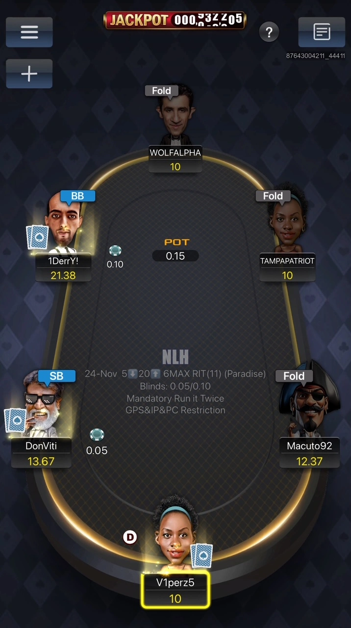 Cash game PokerBros